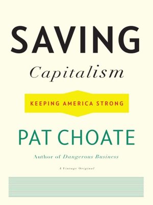 cover image of Saving Capitalism